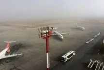 مه؛ ۷ پرواز ورودی و خروجی فرودگاه اهواز را مختل کرد
