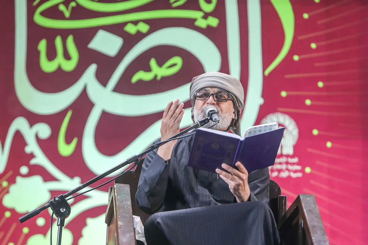 انتقاد نزار القطری، مداح معروف از سخنان قاسمیان در عربستان 
