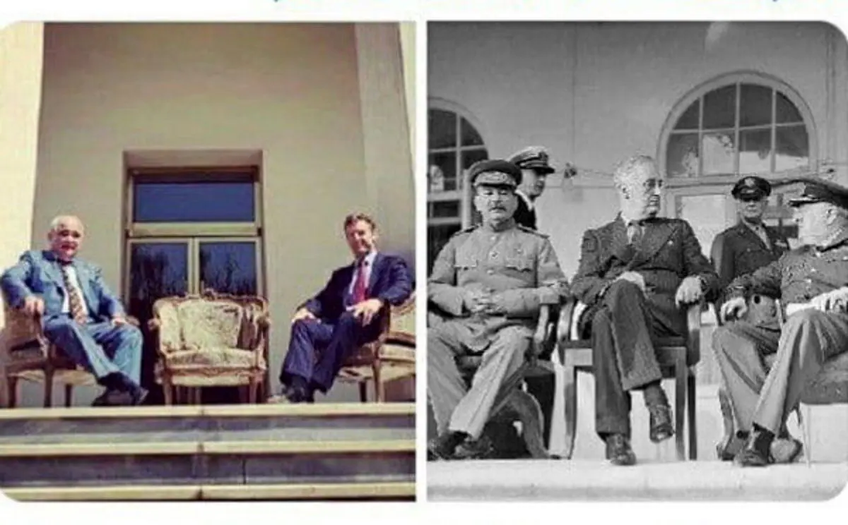 پیام یک عکس جنجالی در بالکن سفارت