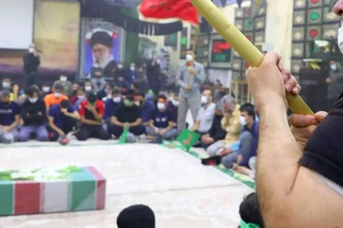 (تصاویر) تشییع پیکر شهید مدافع حرم در زندان
