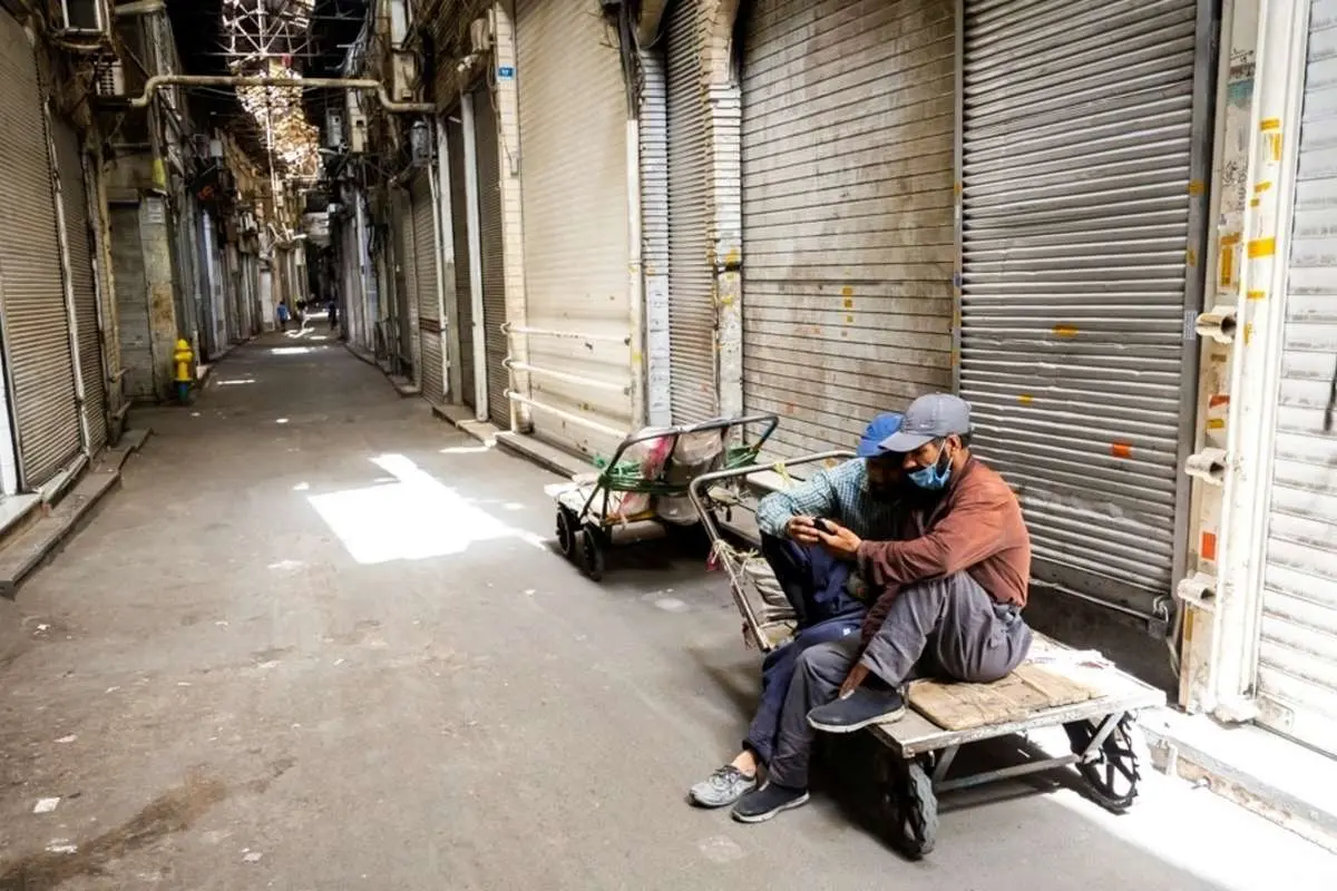 (تصاویر) تعطیلی بازار تهران