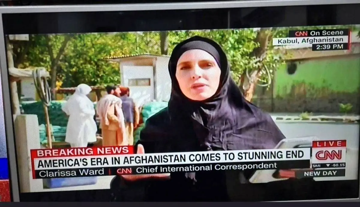 پوشش خبرنگار CNN پس از تصرف کابل توسط طالبان سوژه شد