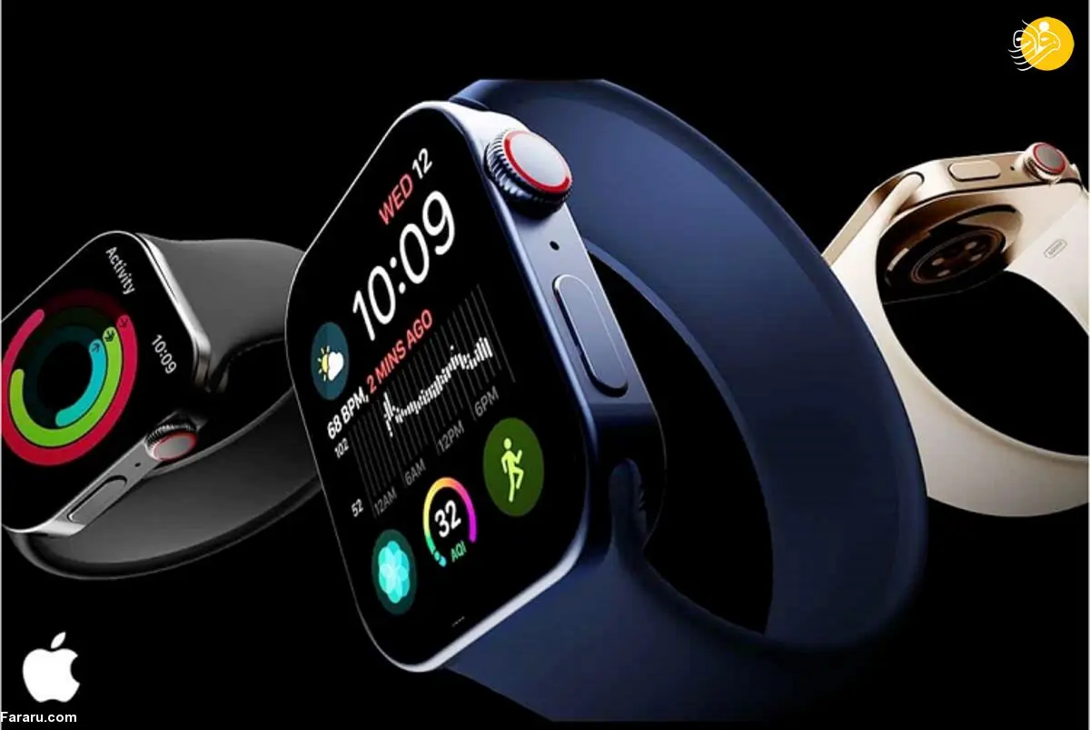 انتشار جدیدترین تصاویر اپل واچ سری ۷