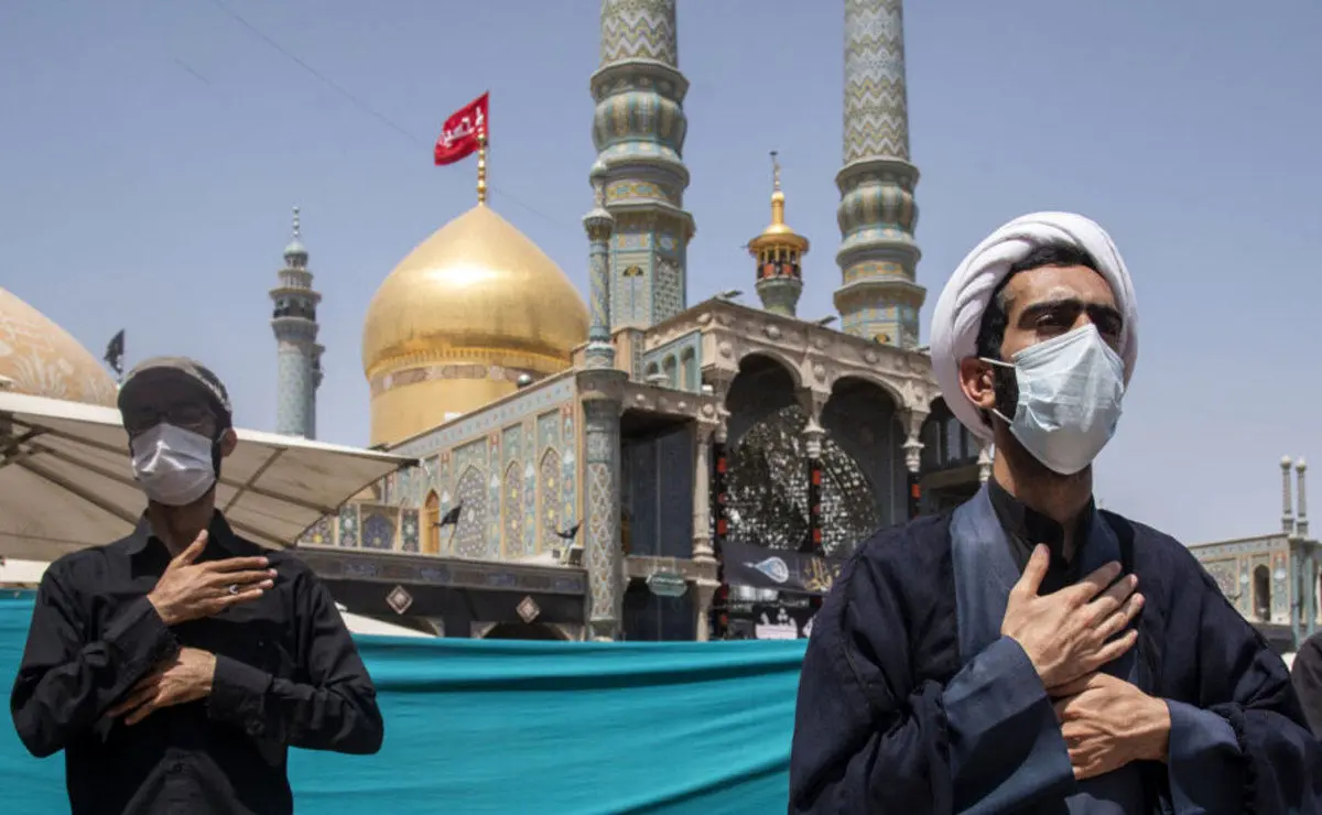 (ویدئو) مقتل‌خوانی در بارگاه رضوی توسط علم‌الهدی