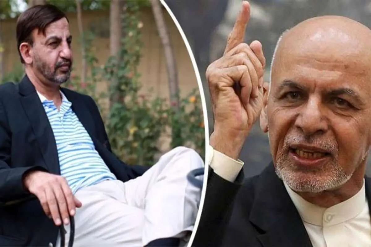 (ویدئو) برادر اشرف غنی با طالبان بیعت کرد