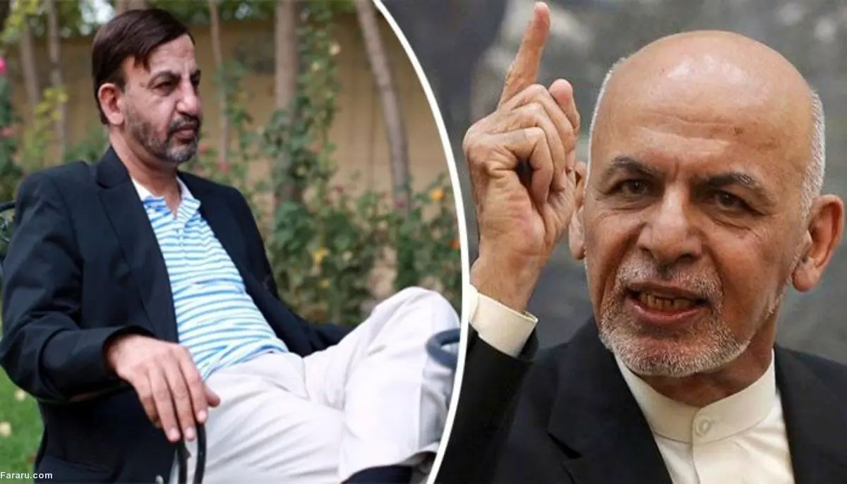 (ویدئو) برادر اشرف غنی با طالبان بیعت کرد