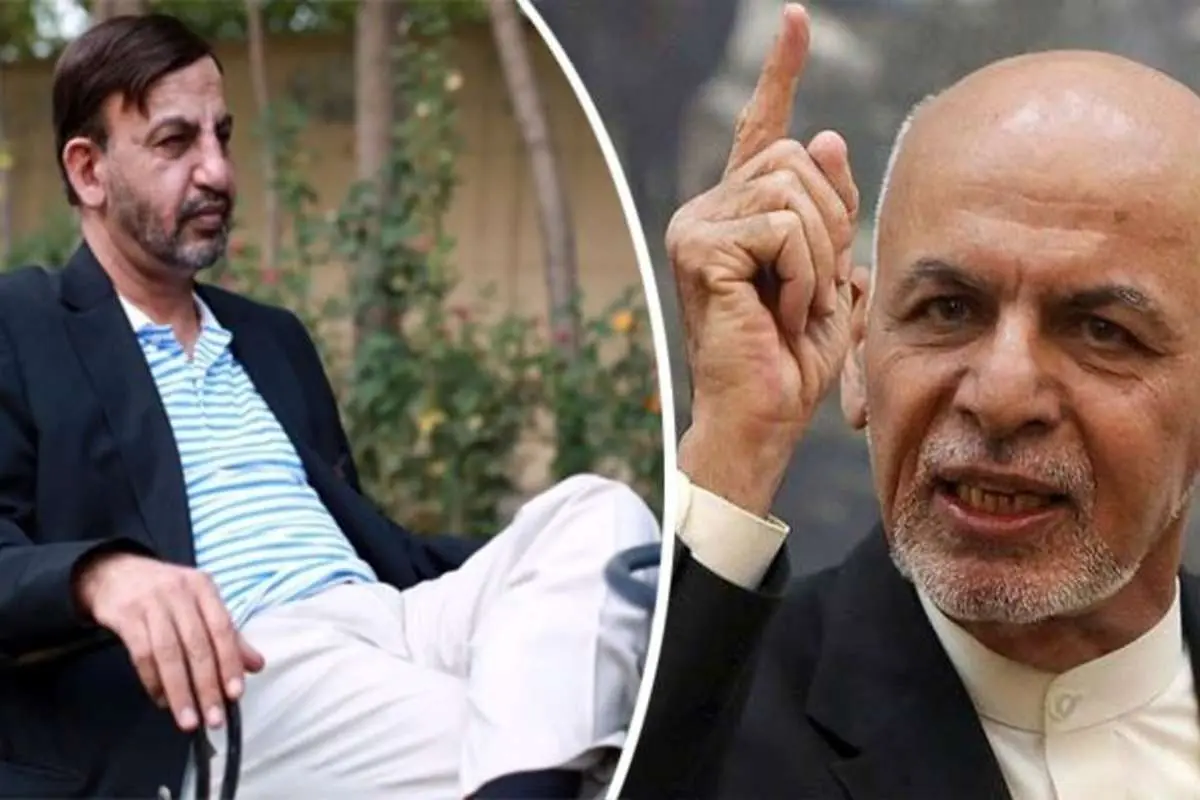(ویدئو) برادر اشرف غنی با طالبان بیعت کرد