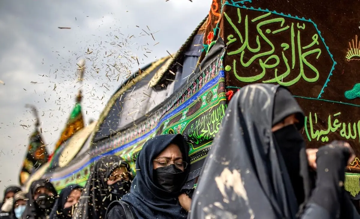 (تصاویر) کاروان نمادین اسرای کربلا