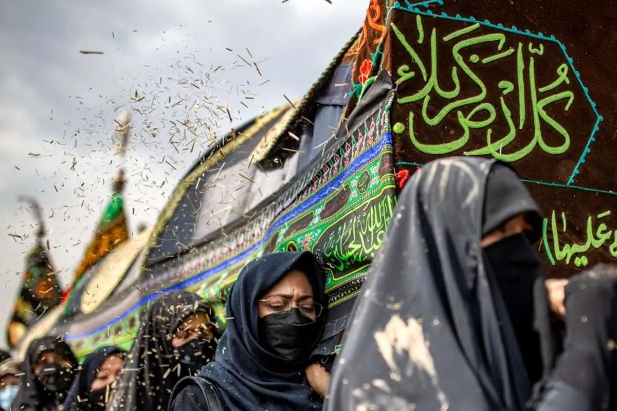 (تصاویر) کاروان نمادین اسرای کربلا