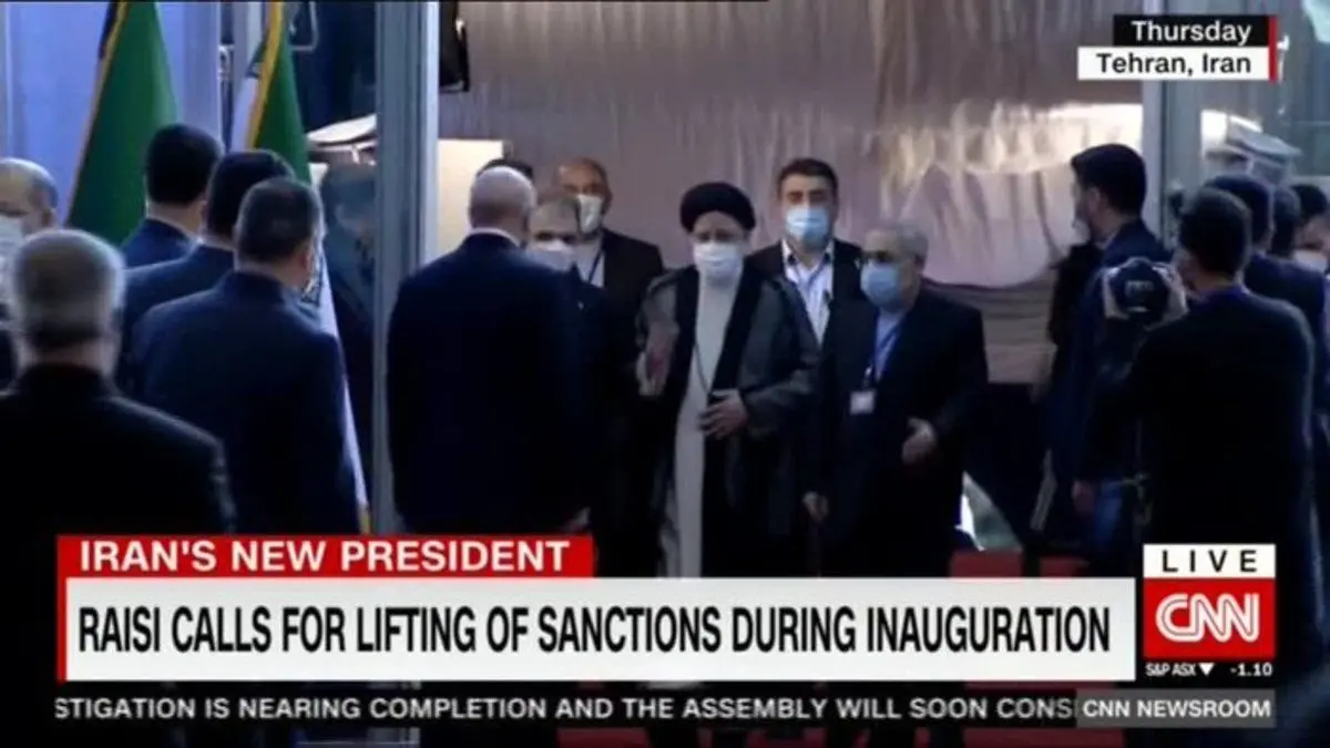 تحلیل یک رسانه آمریکایی از سخنان رئیسی در مراسم تحلیف