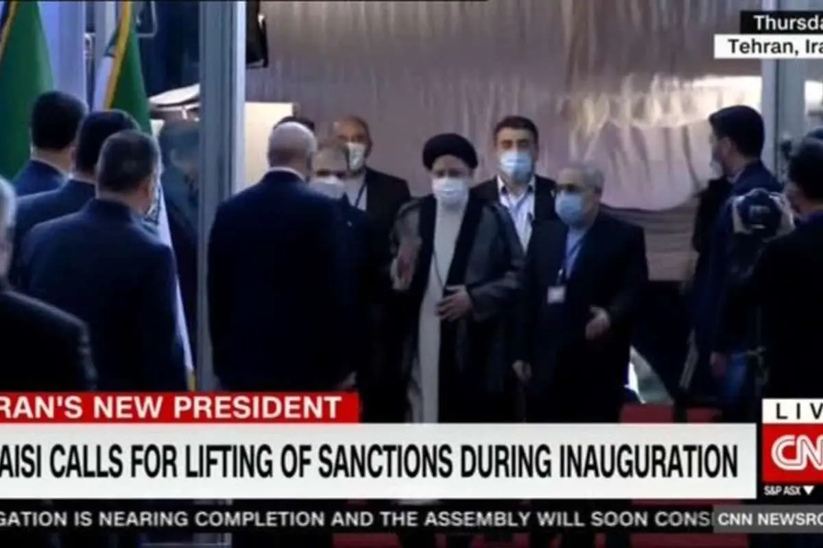 تحلیل یک رسانه آمریکایی از سخنان رئیسی در مراسم تحلیف