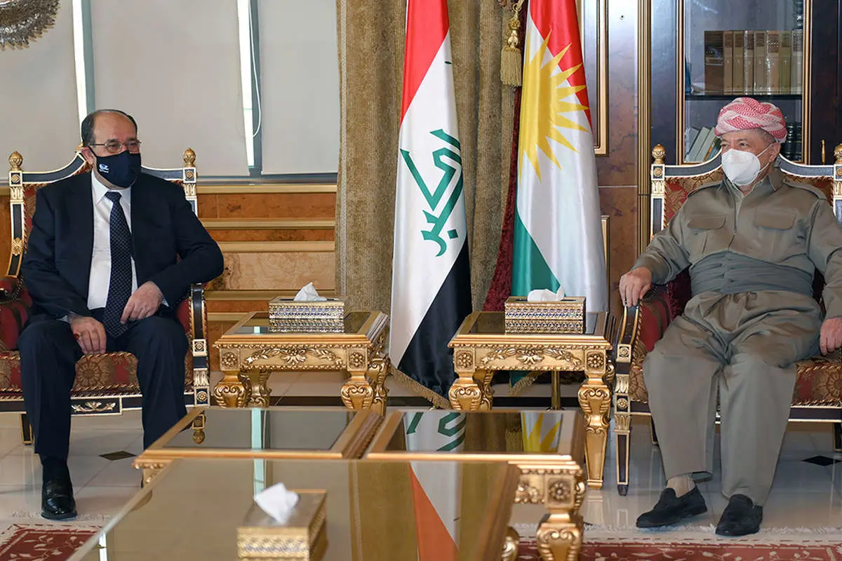 المالکی و بارزانی بعد از سه سال با هم دیدار کردند