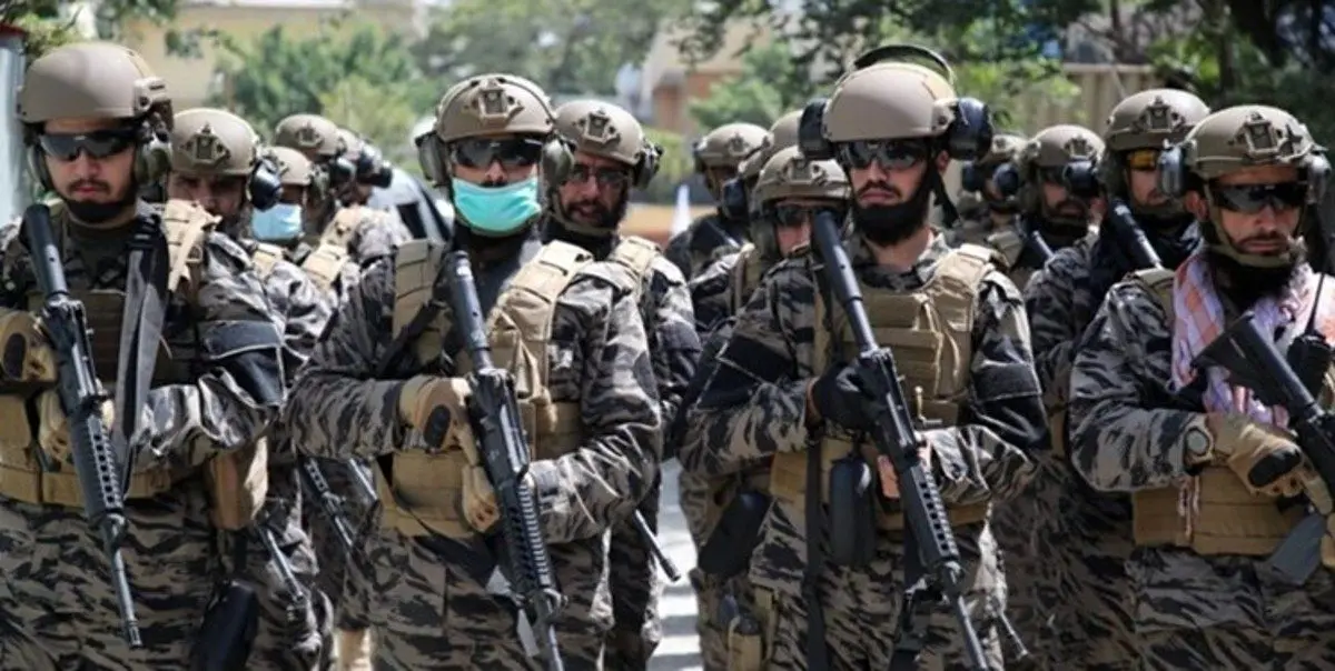 (تصاویر) «بدری ۳۱۳»؛ حرفه‌ای گروه نظامی طالبان