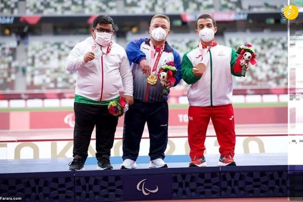 (عکس) یک میوه فروش مدال آور پارالمپیک شد!