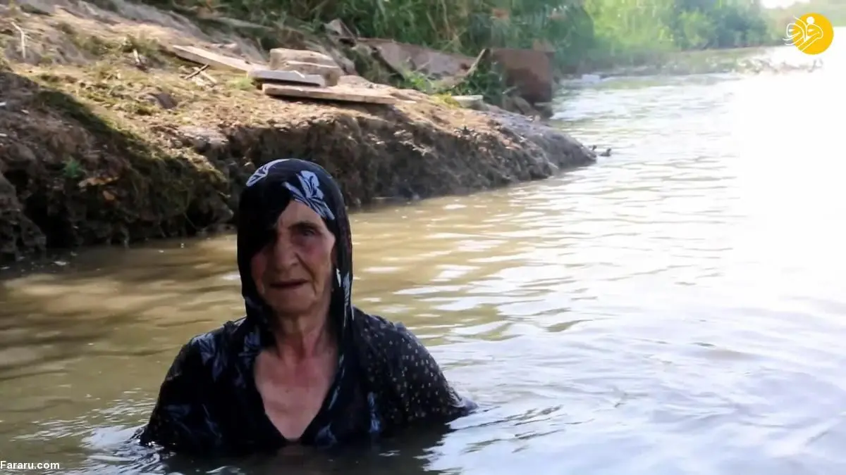 (ویدئو) مهارت مادربزرگ ۸۵ ساله در شنا