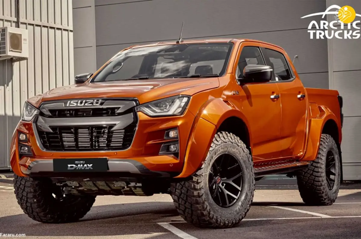 (تصاویر) پیکاپ جدید و خشن ایسوزو