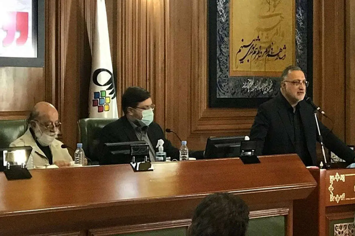 حضور چمران در جلسه شورای شهر تهران پس از دو هفته
