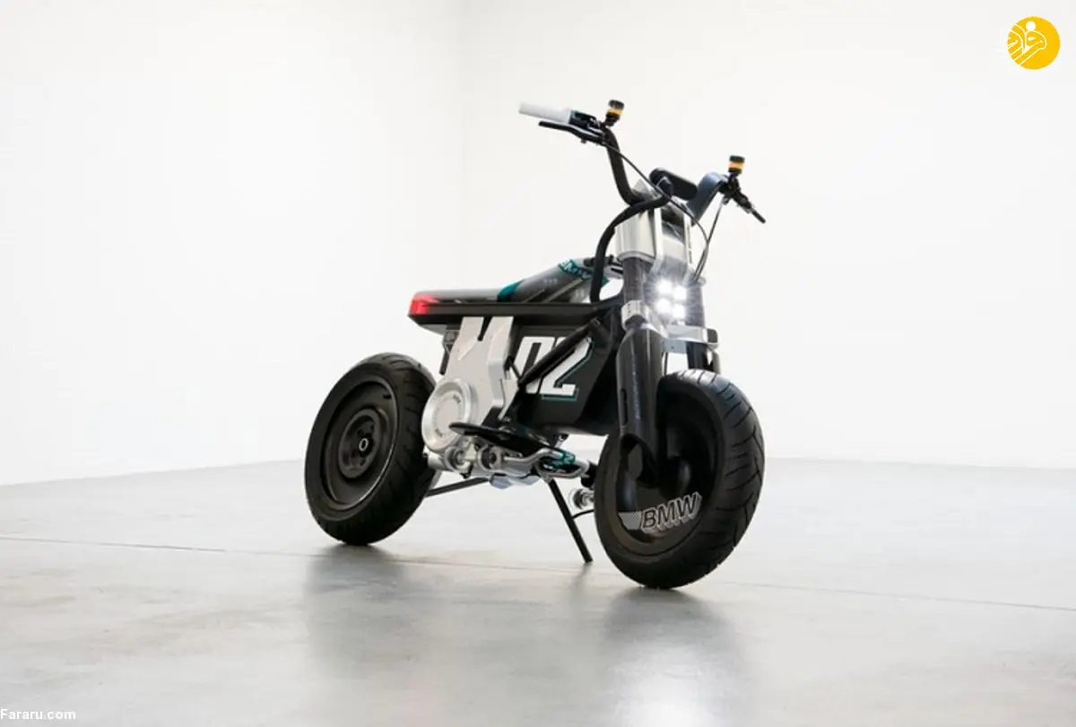 (تصاویر) مینی موتورسیکلت جذاب و عجیب BMW