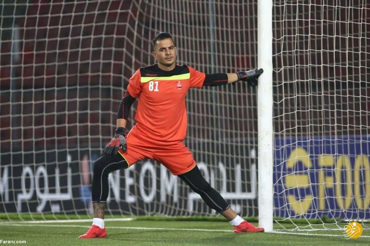 دروازه‌بان پرسپولیس در حد تیم ملی!