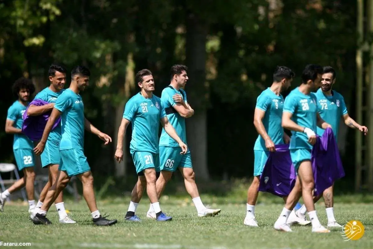 مشکل دوباره استقلال و زمین تمرین