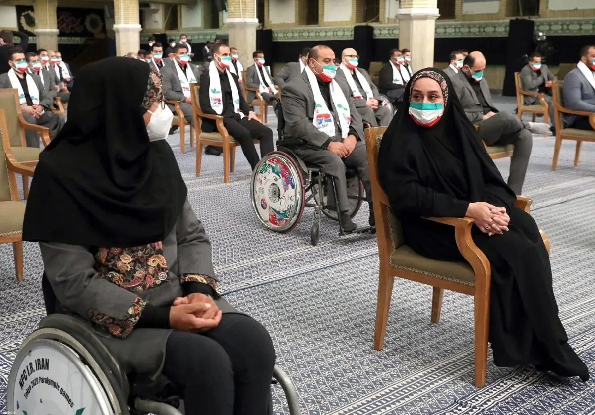 (تصاویر) دیدار قهرمانان المپیک و پارالمپیک ایران با رهبر انقلاب