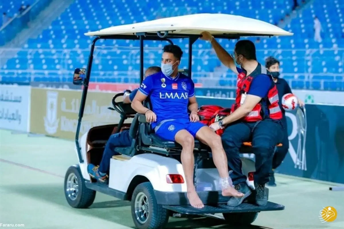 الدوساری بازی برابر پرسپولیس را از دست داد