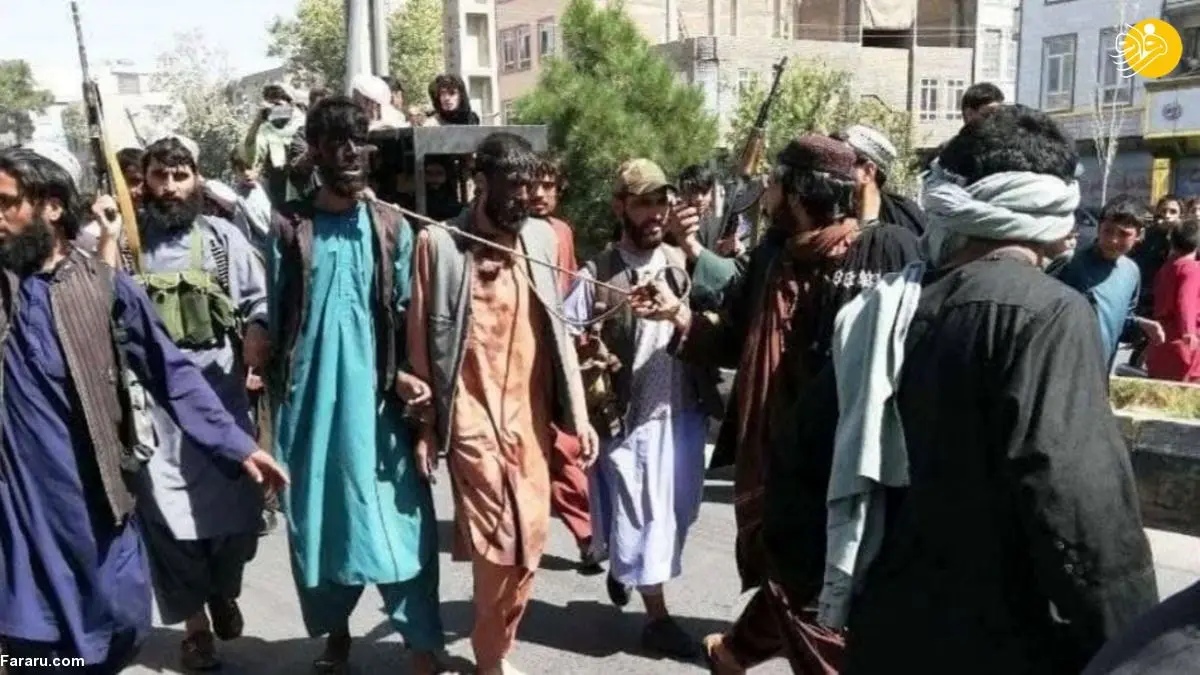 (تصاویر) مجازات عجیب سارقان توسط طالبان
