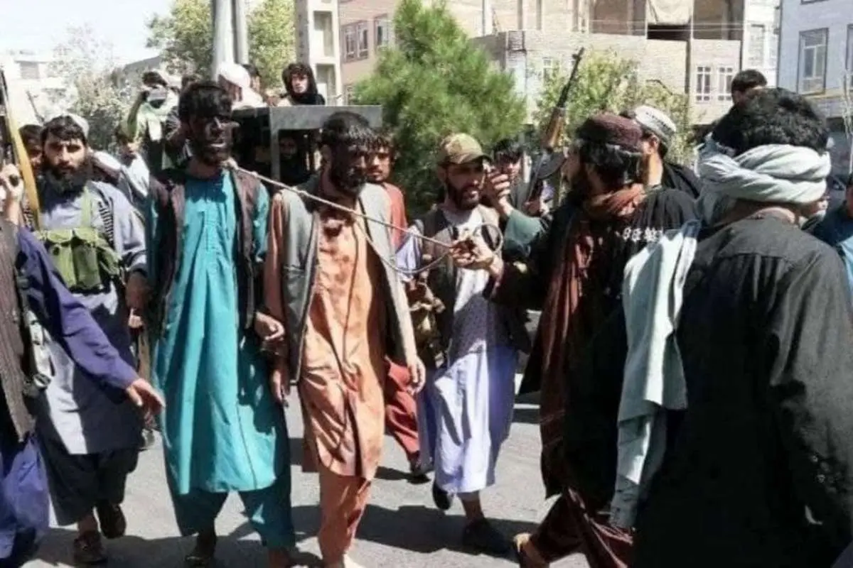 (تصاویر) مجازات عجیب سارقان توسط طالبان