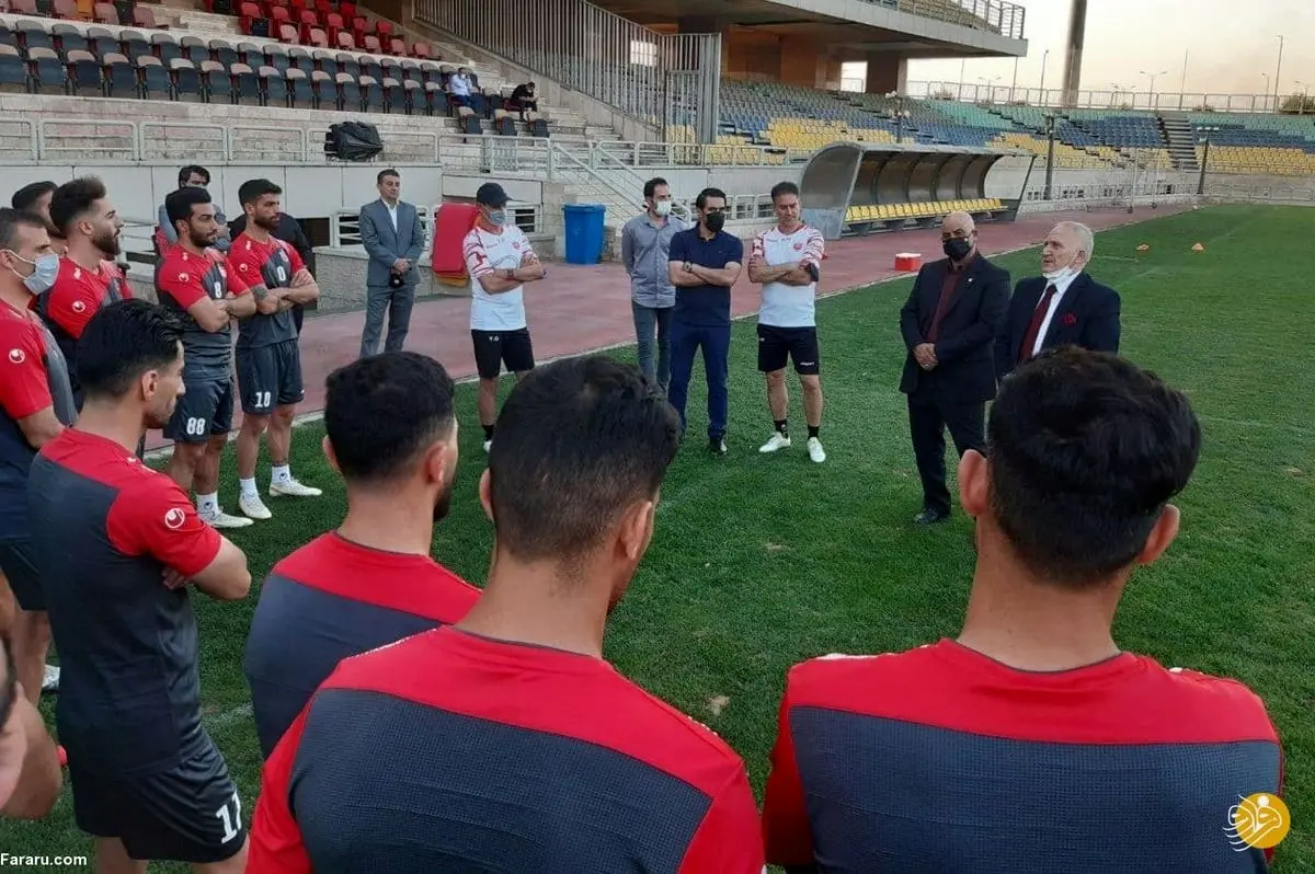 معارفه سرپرست باشگاه پرسپولیس با حضور گلزن دربی شش‌تایی‌ها