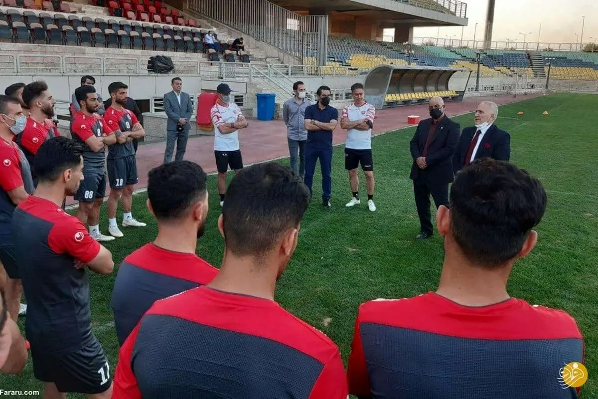 معارفه سرپرست باشگاه پرسپولیس با حضور گلزن دربی ششتاییها