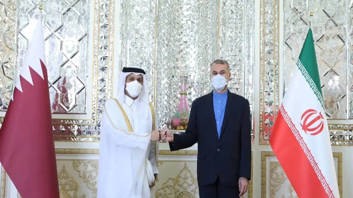 رایزنی وزیران امور خارجه قطر و ایران در تهران