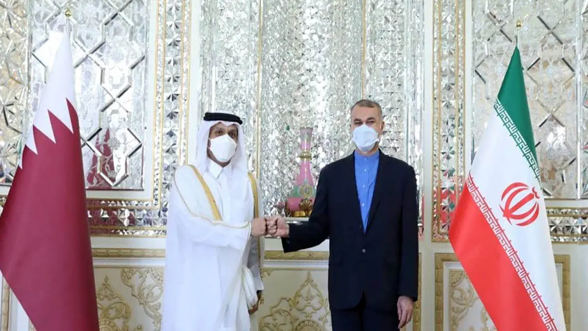 رایزنی وزیران امور خارجه قطر و ایران در تهران