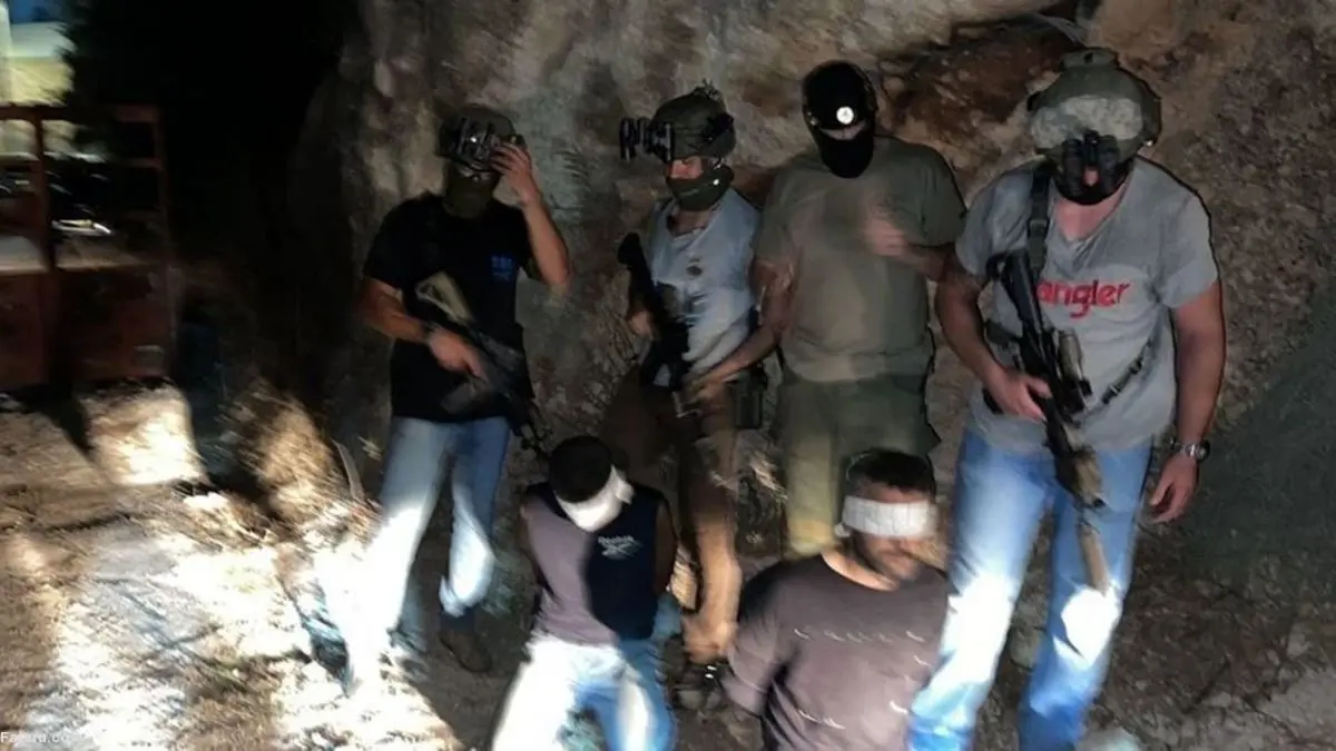 (ویدئو) بازداشت ۴ نفر از ۶ اسیر فراری از زندان جلبوع