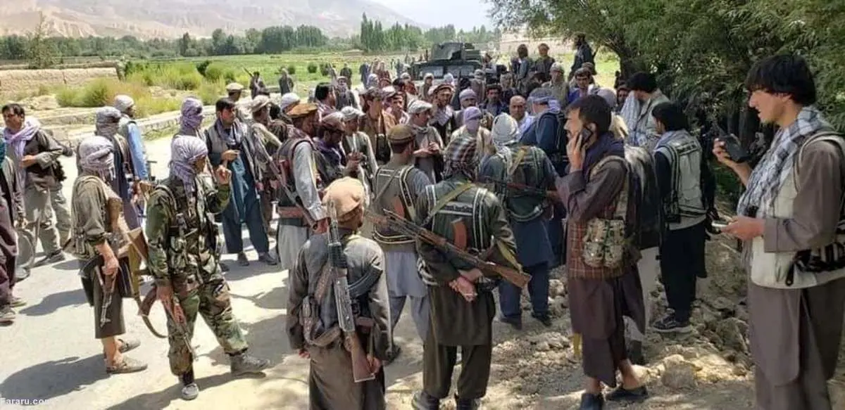 (ویدئو) طالبان مدعی آزادی ۳۰۰ پنجشیری شد