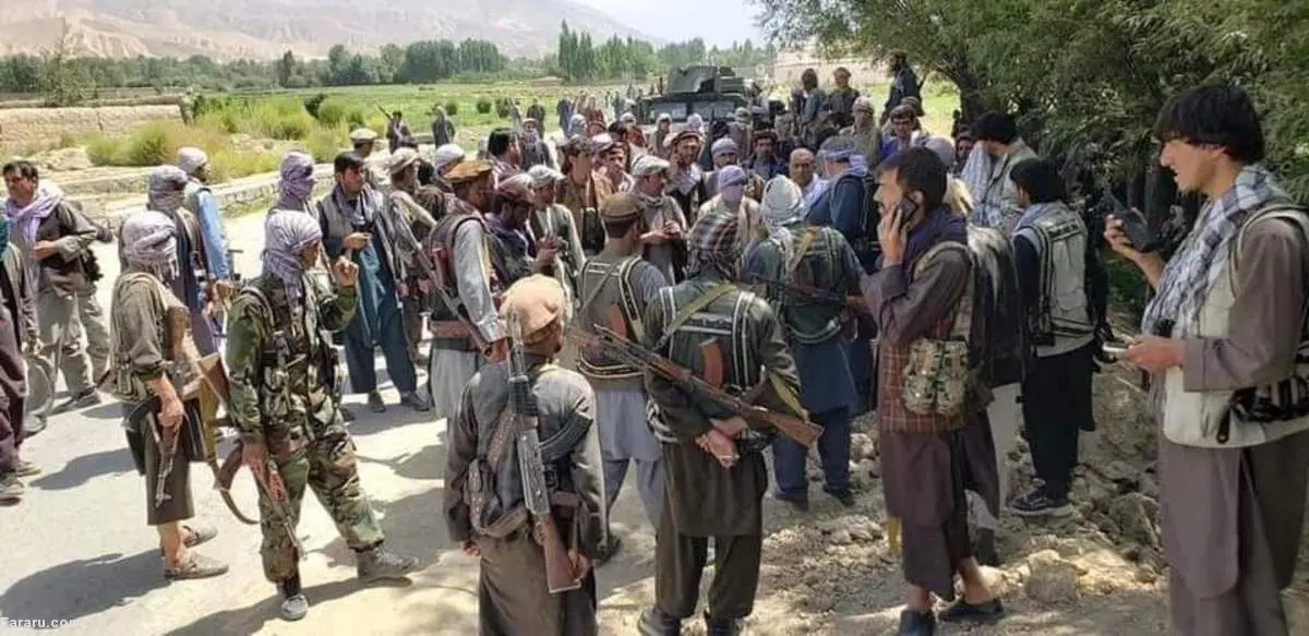 (ویدئو) طالبان مدعی آزادی ۳۰۰ پنجشیری شد