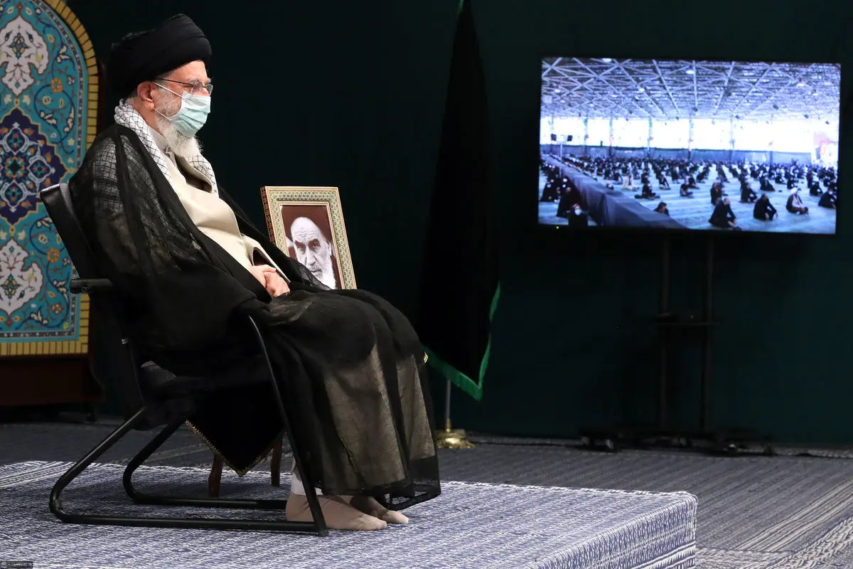 مراسم عزاداری اربعین حسینی با حضور رهبر انقلاب