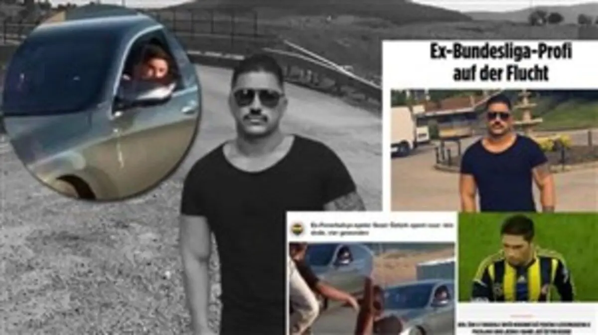 دست فوتبالیست مشهور به خون آلوده شد
