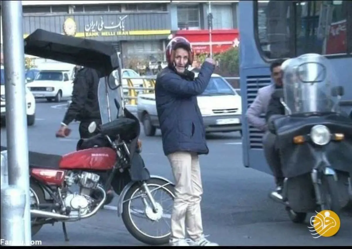(عکس) بازیکن سابق پرسپولیس در چادر می‌خوابد!