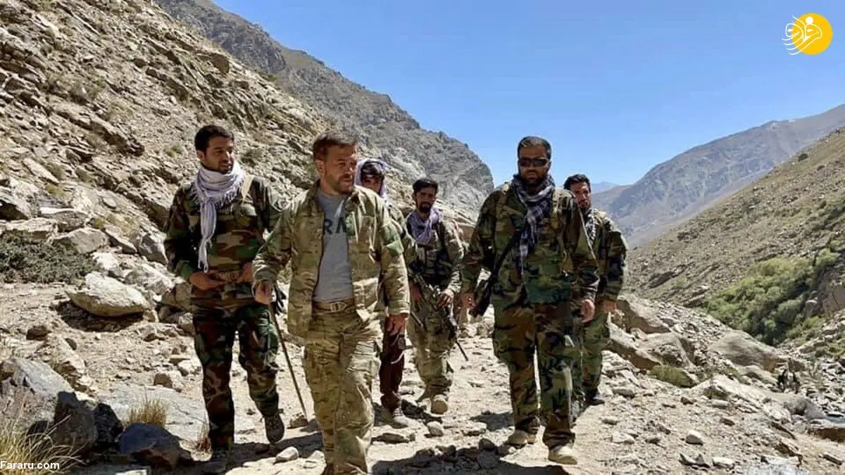 (ویدئو) فرماندهان جبهه پنجشیر در حال جمع آوری هیزم