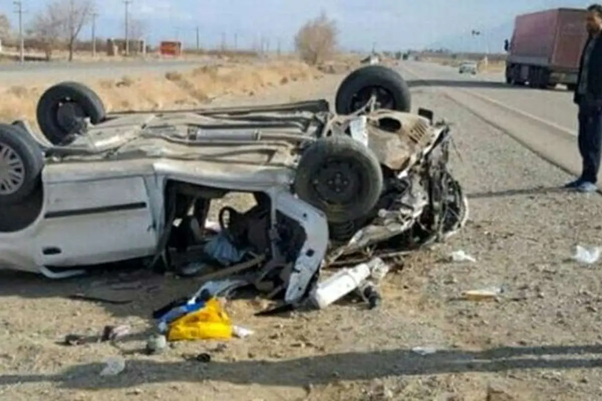 واژگونی خودروی زائرین کربلا در «دهلران»