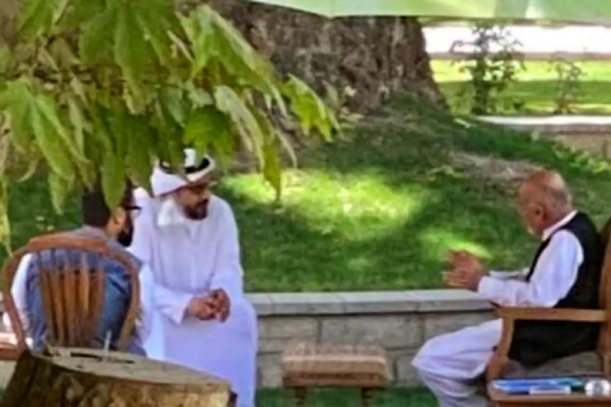 انتشار تصویر جنجالی از اشرف غنی
