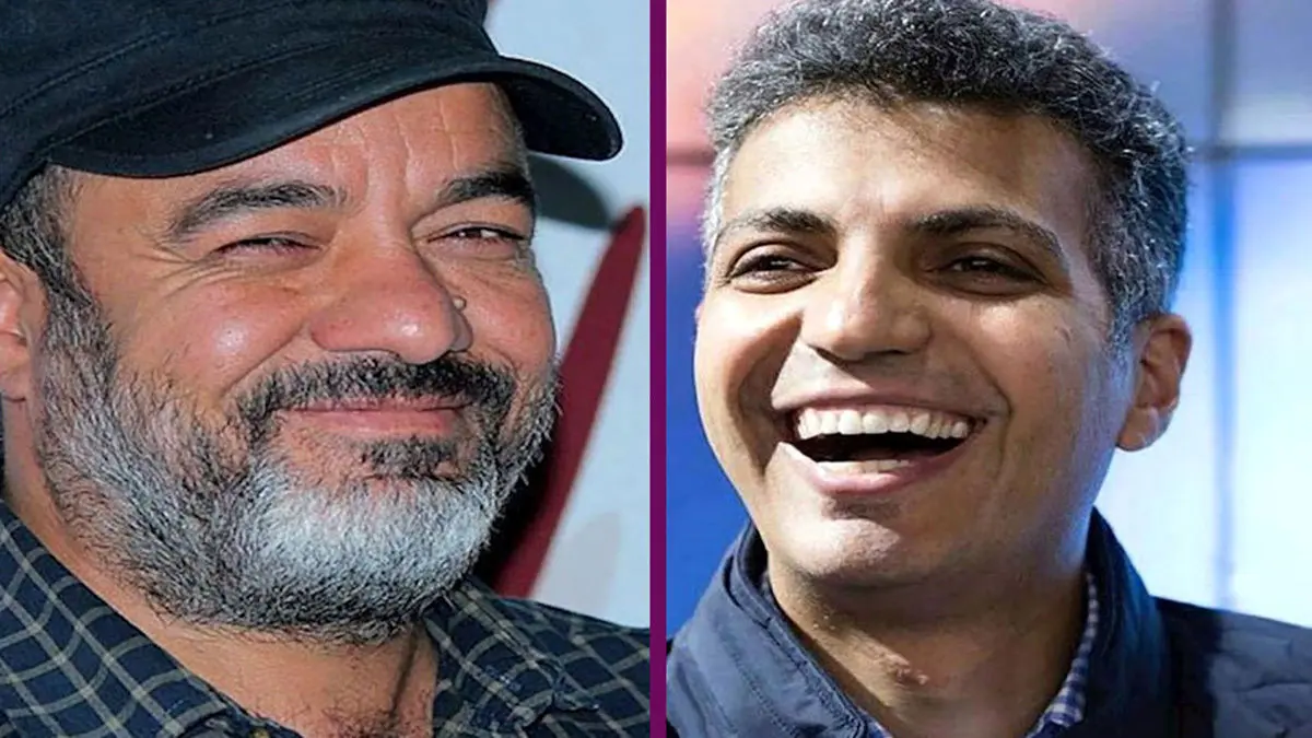 عکس جالب سعید آقاخانی با عادل فردوسی‌پور