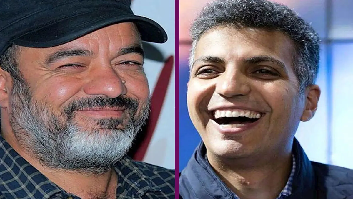 عکس جالب سعید آقاخانی با عادل فردوسی‌پور