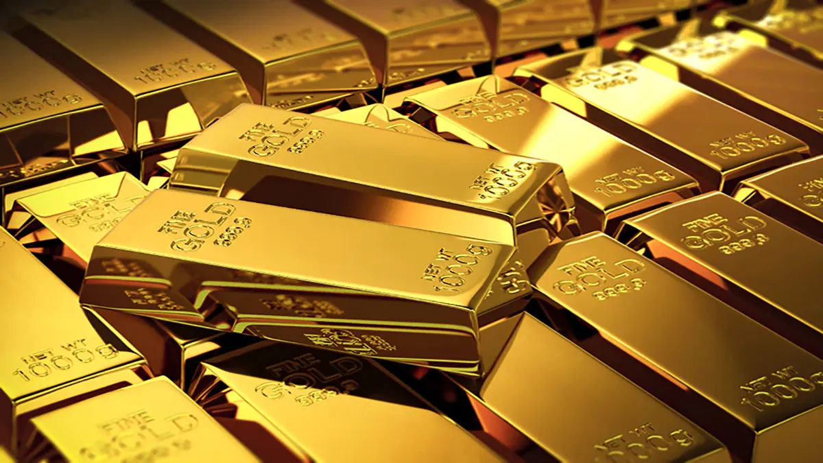 قیمت طلای جهانی پایین آمد