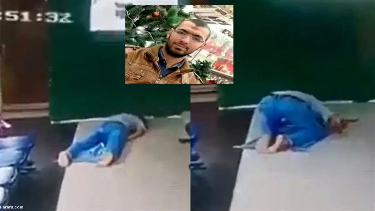 (ویدئو) لحظه مرگ یک جوان در سجده نماز