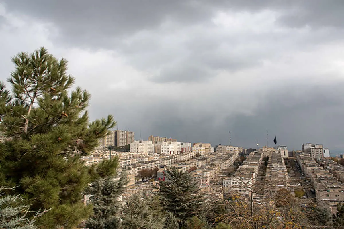 کاهش دمای تهران از روز سه شنبه ۱۳ مهر ۱۴۰۰