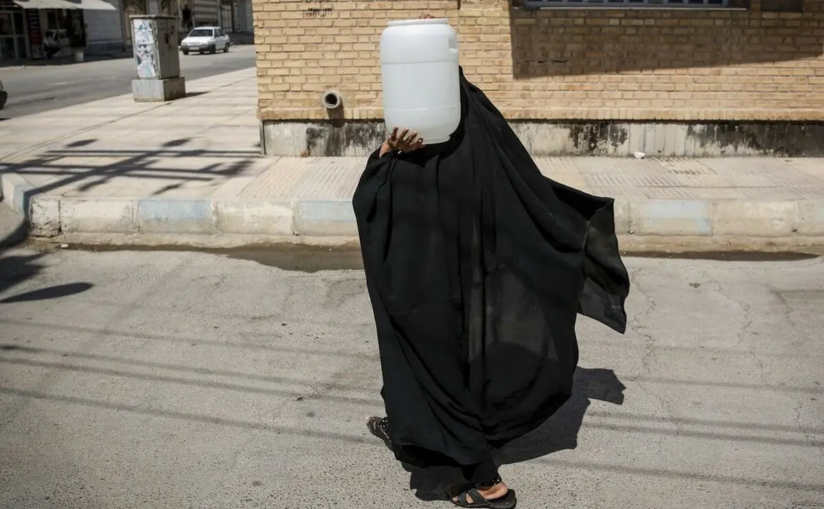 (تصاویر) بحران آب در شادگان