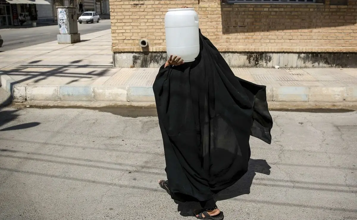(تصاویر) بحران آب در شادگان