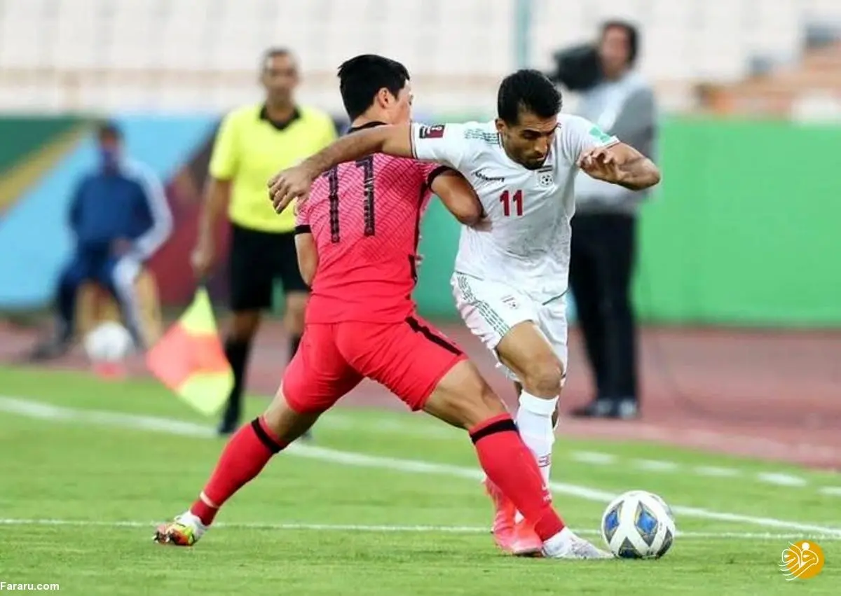 خوشحالی پرسپولیس از بازی ایران – کره جنوبی