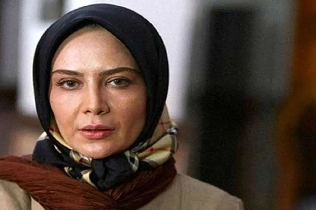 عکس عجیبی که خانم بازیگر از پشت صحنه منتشر کرد